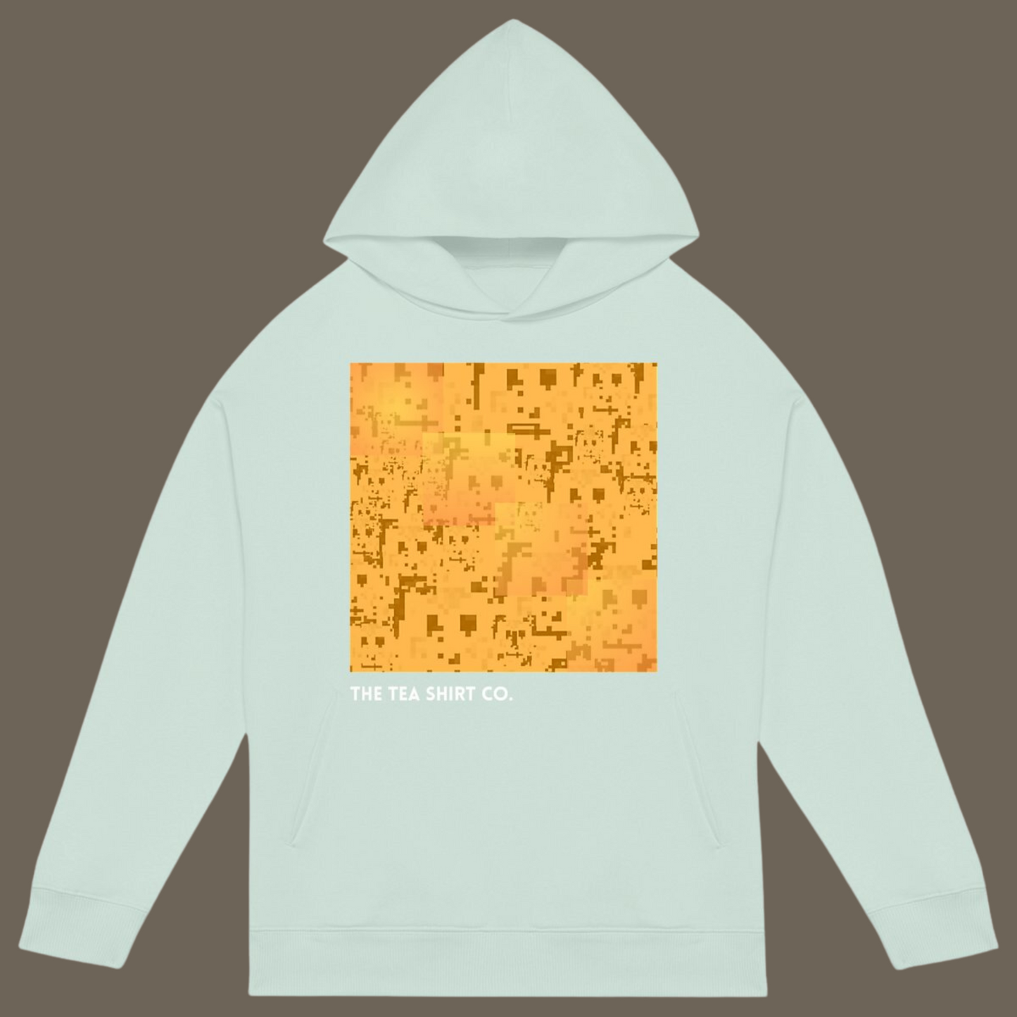 Orange Anti-AI Hoodie