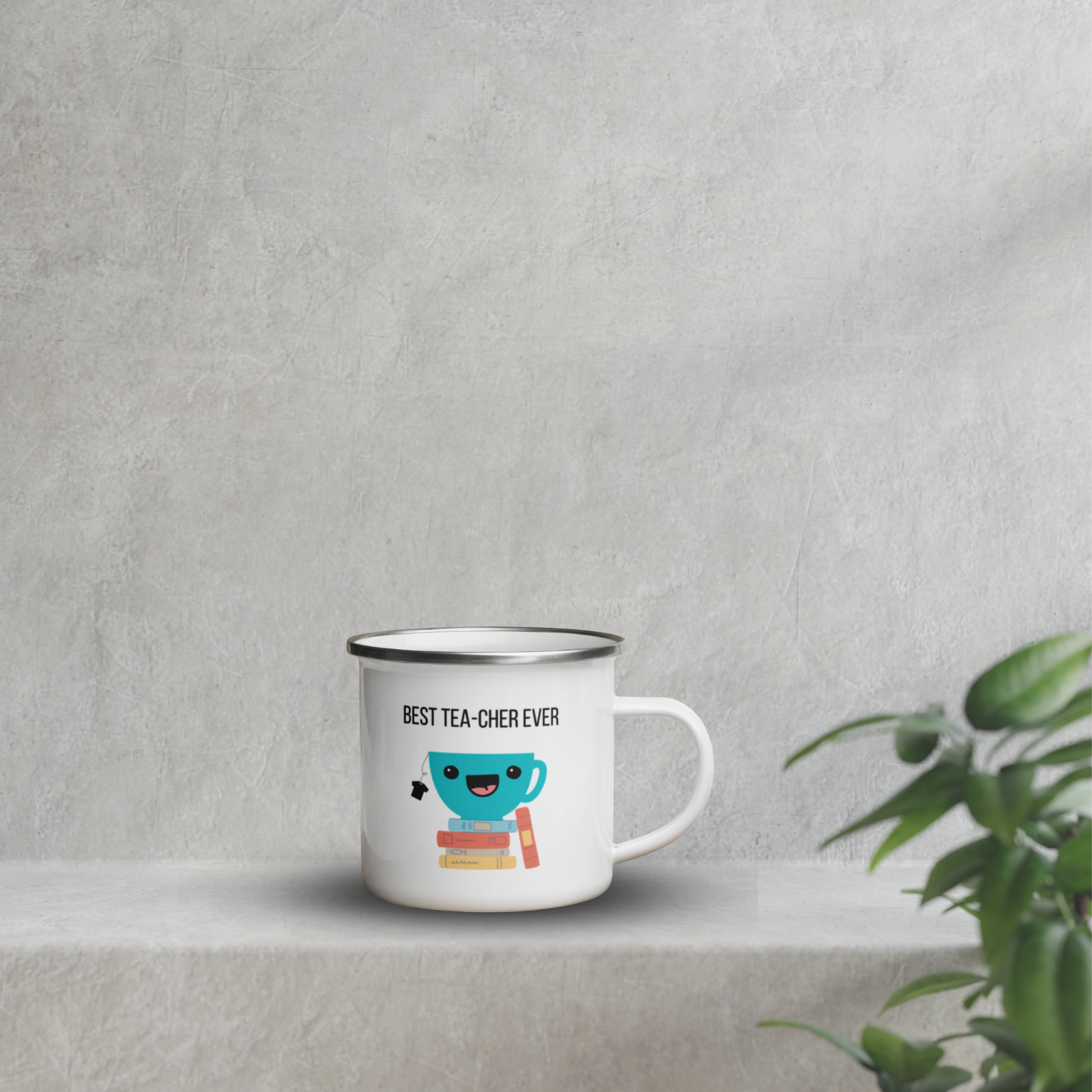 Teacher Enamel Mug