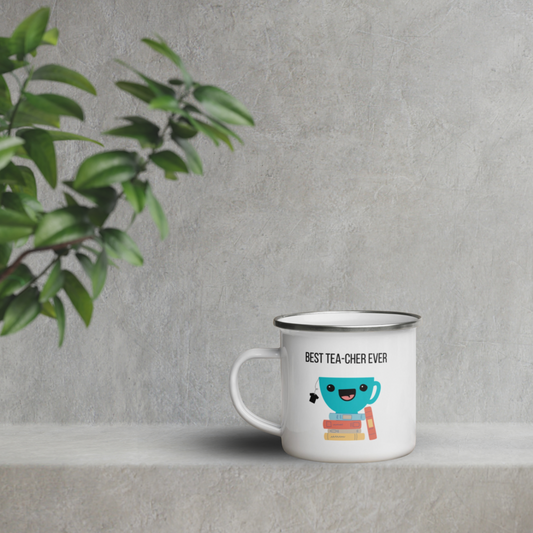 Teacher Enamel Mug